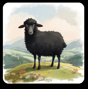 Black Sheep, a futures archetype from the Black Menagerie